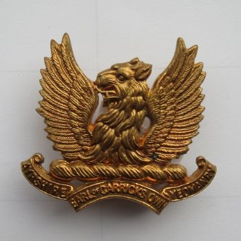 Ayrshire Yeomanry (Earl of Cattericks Own) cap badge