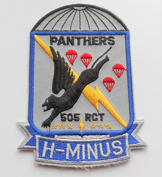 Patch badge of US 505 Regiment